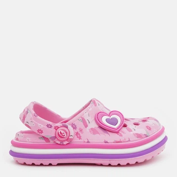 Дитячі крокси-сабо для дівчинки Beppi 2197980 22/23 Pink (7000002556119)