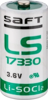 Батарейка літієва SAFT LS17330 STD, 2/3A, 3.6V, LiSOCl2