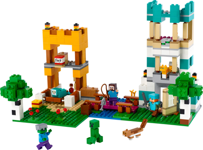 Zestaw klocków LEGO Minecraft Kreatywny warsztat 4.0 605 elementów (21249)