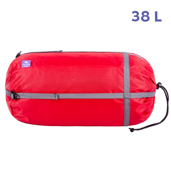 Мешок компрессионный 38L красный XL