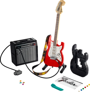Zestaw klocków LEGO Ideas Fender Stratocaster 1074 elementy (21329)