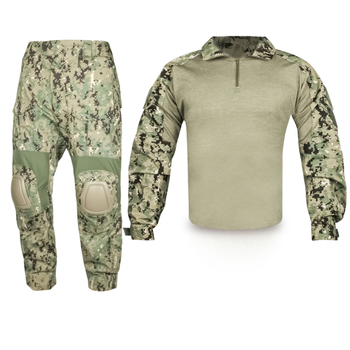 Комплект уніформи Emerson G2 Combat Uniform AOR2 Піксель L 2000000116235
