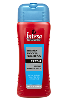 Шампунь-гель для душу INTESA Pour Homme Bath & Shower Shampoo Fresh (8003510033676)