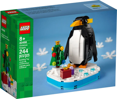 Конструктор LEGO Iconic Різдвяний пінгвін 244 деталі (40498)