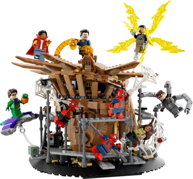 Конструктор LEGO Marvel Вирішальний бій Людини-Павука 900 деталей (76261)