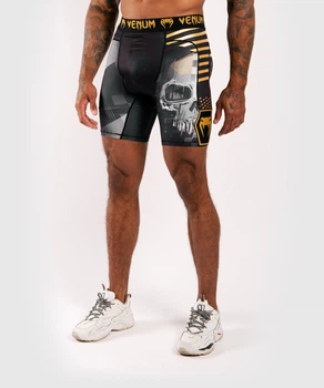 Компрессионные шорты Venum Skull compression shorts Black (VENUM-04033-001-XXL)