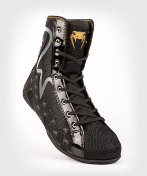 Боксерки Venum Elite Evo Monogram Boxing Shoes Black (VENUM-04346-001-44.5)