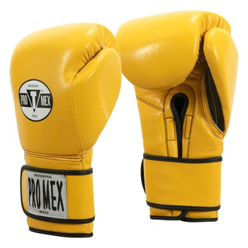 Боксерские перчатки Pro Mex Professional Training Gloves 3.0 Yellow (PMTGE3-YL-14oz)