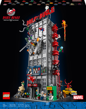 Zestaw klocków LEGO Marvel Spider-Man Daily Bugle 3772 elementy (76178)