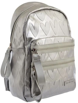 Жіночий рюкзак YES YW-41 Silver Heart 39x23.5x11см 10.5 л