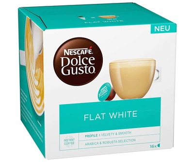 Кава в капсулах NESCAFE Dolce Gusto Flat White - 16 шт