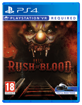 Гра Sony Until Dawn Rush of Blood PlayStation 4 Російська Озвучка Підтримка VR Б/У