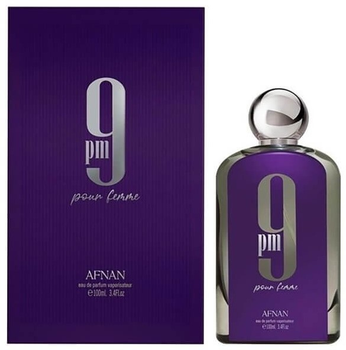 Парфумована вода для жінок Afnan 9PM Pour Femme 100 мл (6290171072607)