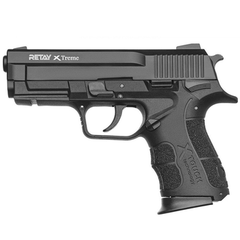 Пистолет сигнальный стартовый Retay XTreme (9мм, 15 зарядов), черный