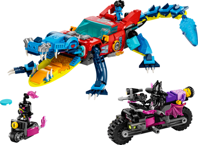 Zestaw klocków Lego DREAMZzz Krokodylowy samochód 494 elementy (71458)