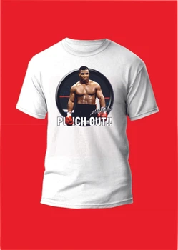 Футболка YOUstyle Iron Mike Tyson (Майкл Дже рард Та йсон (Michael Gerard Tyson) 1032 White XXL