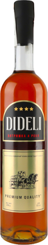 Коньяк Украины Dideli ординарный 4* 0.5 л 40% (4820242570057)