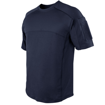 Боевая антимикробная футболка Condor Trident Battle Top 101117 X-Large, Синій (Navy)