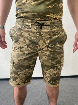 Армейские шорты пиксель мм14 летние рип-стоп L
