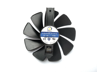 Вентилятор Champion для видеокарты Sapphire RX Vega 56 Pulse CF1015H12D (CF1015H12S FD10015M12D) (№456)