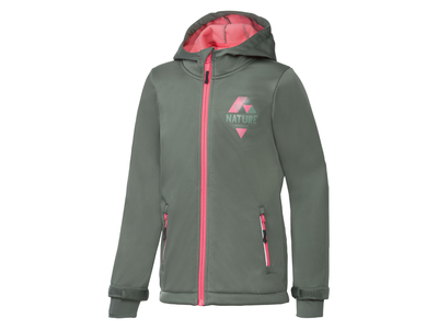 Ветровка Softshell / Софтшелл для девочки Crivit 358145 146-152 см (10-12 years) хаки