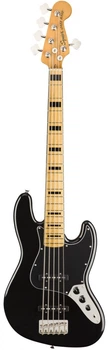 Бас-гітара SQUIER by FENDER CLASSIC VIBE '70s JAZZ BASS V MN BLACK (229082)