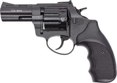 Револьвер под патрон Флобера Stalker S 3", 4 мм (барабан силумин; корпус металл; рукоять пластик)