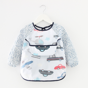 Слюнявчик фартушок дитячий з кишенькою Auto, Velice