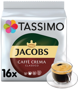 Кофе в капсулах Tassimo Caffe Crema 16 шт