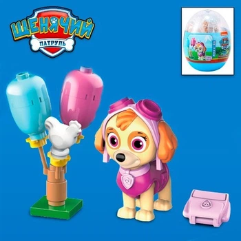 Фигурка конструктор Щенячий патруль Скай PAW Patrol