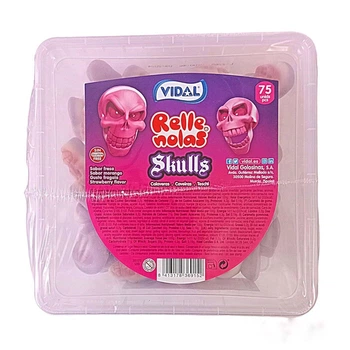 Жувальний мармелад Vidal Skulls Черепа 75 шт