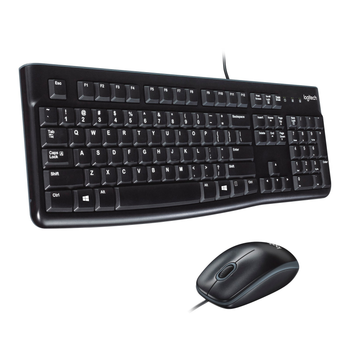 Вологозахисний дротовий комплект LOGITECH MK120 USB ENG/UKR (920-002563)