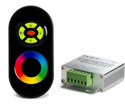 RGB Контролер 18 А Радіо - Сенсорний №55/1 black 12-24V Led Technologies (1009635)