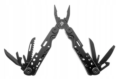 Мультитул 23 в 1 (набор для выживания туристический) Dominator Black + Чехол