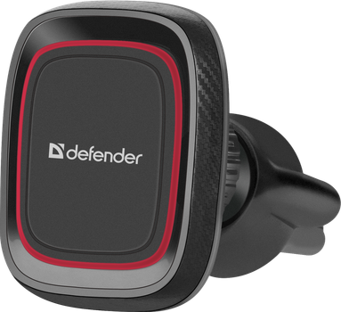 Автодержатель для телефона Defender CH-129 Magnet Black-Red (4714033291309)