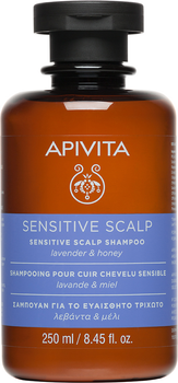 Apivita Szampon do wrażliwej skóry głowy 250 ml (5201279072995)