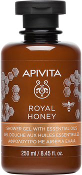 Гель для душу Apivita Royal Honey з ефірними оліями 250 мл (5201279073220)