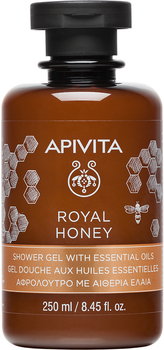 Гель для душу Apivita Royal Honey зволожуючий з ефірними оліями 250 мл (5201279073220)