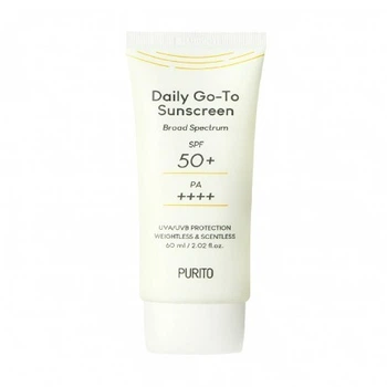 Сонцезахисний крем PURITO Daily Go-To Sunscreen SPF 50 PA++++ 60 ml (87698656098607КР)