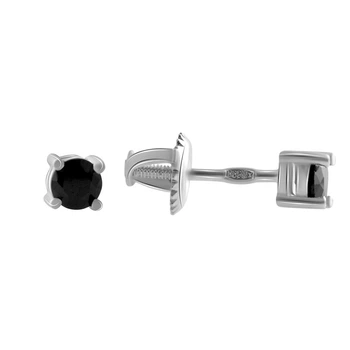 Серебряные серьги с фианитами (2069423)