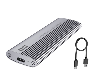 Зовнішня кишеня DM HD600 для NGFF (Sata) M2 SSD USB 3.2 Type C