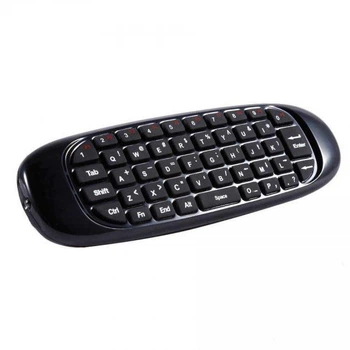 Пульт дистанционного управления с гироскопом английская клавиатура Black Smart Air mouse (YU8SH8857)