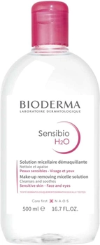 Міцелярний лосьйон Bioderma Sensibio 500 мл (3401345935571)