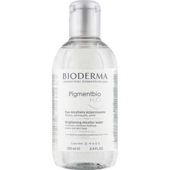 Міцелярна вода Bioderma Atoderm Pigmentbio H2O для освітлення шкіри 250 мл (3701129800102)