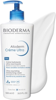 Krem do twarzy i ciała Bioderma Atoderm Ultra 500 ml (3701129805343)