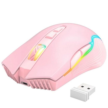 Мышь беспроводная игровая ONIKUMA Gaming CW905 RGB Pink ТР
