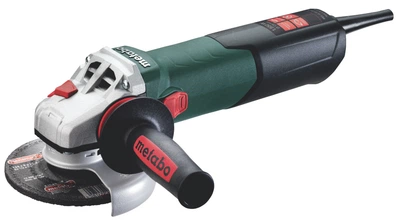 Угловая шлифмашина Metabo WEV 15-125 Quick (600468000) с регулировкой количества оборотов, быстрозажимной гайкой + картонная коробка