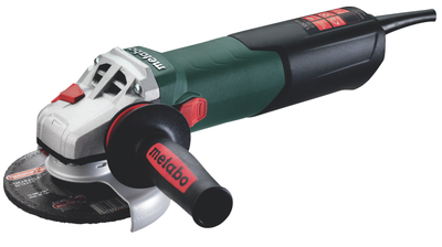 Угловая шлифмашина Metabo WEVA 15-125 Quick (600496000) с регулировкой количества оборотов + быстрозажимной гайкой + картонная коробка