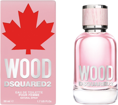 Woda toaletowa damska Dsquared2 Wood For Her 50 ml (8011003845576)