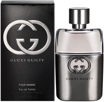 Туалетна вода для чоловіків Gucci Guilty Men 50 мл (0737052339207)
